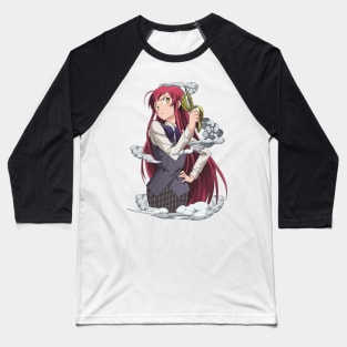 the devil is a part timer - Emilia Baseball T-Shirt